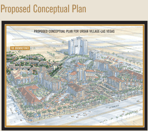 Urban Village Plan Centex Homes Las Vegas Nevada