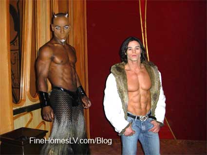 Zumanity Centaur and Male Dancer
