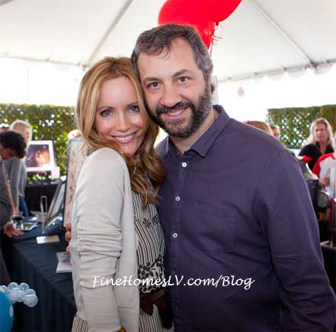 Leslie mann and Judd Apatow