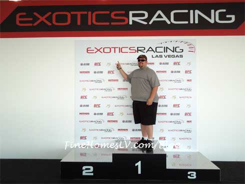 Chris at Exotics Racing