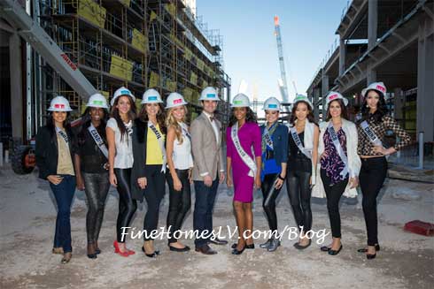 MISS Universe Contestants at The LINQ