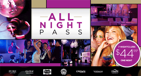 All Night Pass For Nightlife