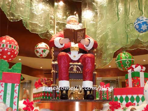 Chocolate Santa Claus at Jean Philippe