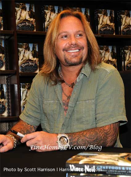 Vince Neil Book Signing