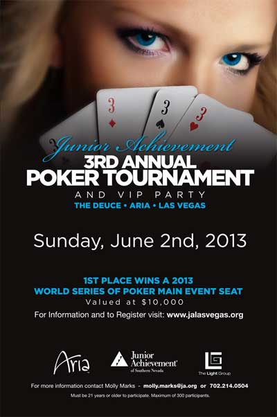 Junior Achievement Poker Tournament