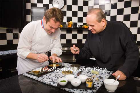 Claude le Tohic and Joel Robuchon