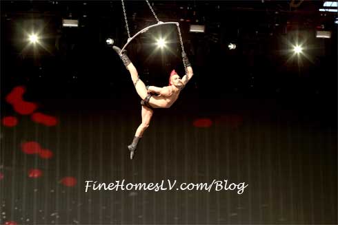 Cirque du Soleil Aerialist At Rock in Rio USA
