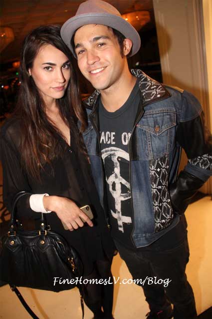 Pete Wentz and Meagan Camper
