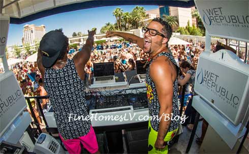 Sky Blu and Shwayze at WET REPUBLIC