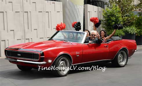 Guy Fieri In His Classic Camaro