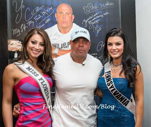 Miss Florida, Steve Martorano and Miss Pennsylvania