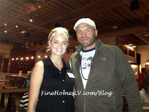 Randy Couture at Meatball Spot