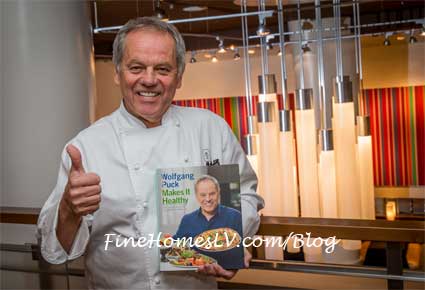 Wolfgang Puck With New Healthy Cookbook