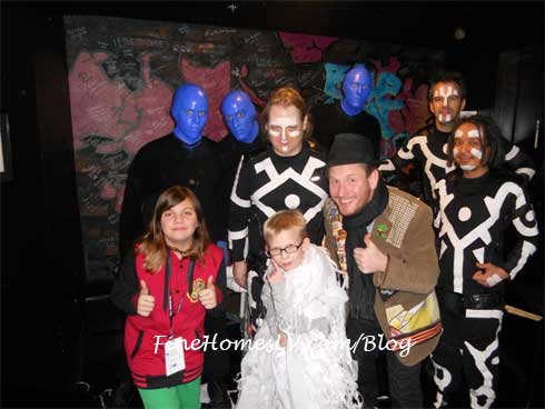 Corey Taylor and Blue Man Group