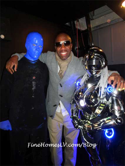 JB Smoove at Blue Man Group