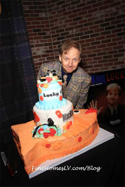The Mac King Comedy Magic Show 13th Anniversary Cake