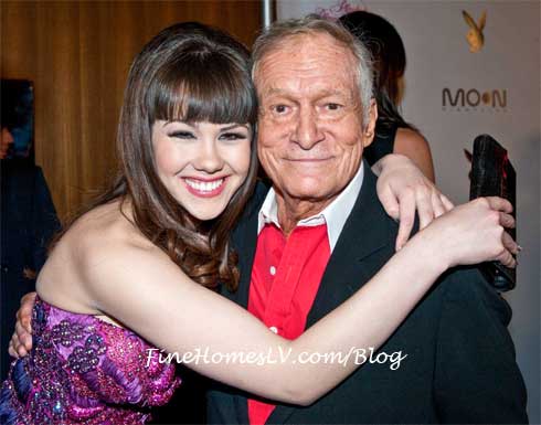 Claire Sinclair and Hugh Hefner