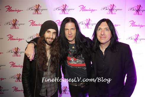 Frank Sidoria, Todd Kerns and Brent Fitz Frank Sidoria, Todd Kerns and Brent Fitz