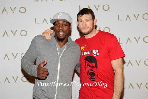 Phil Davis and Forrest Griffin