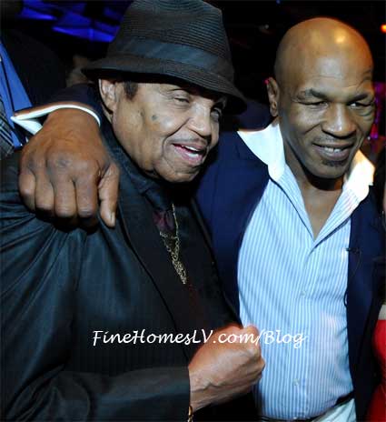 Mike Tyson and Joe Jackson at Tabu