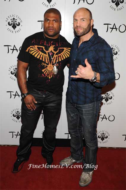 Quinton Jackson and Randy Couture