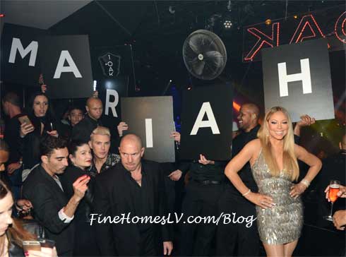 Mariah Carey at 1 OAK Nightclub Las Vegas