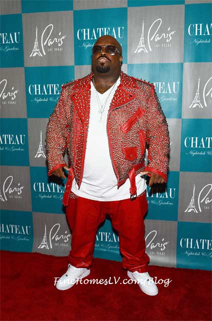 CeeLo Green at Chateau Las Vegas Red Carpet