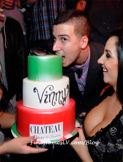 Vinny Guadagnino And Birthday Cake