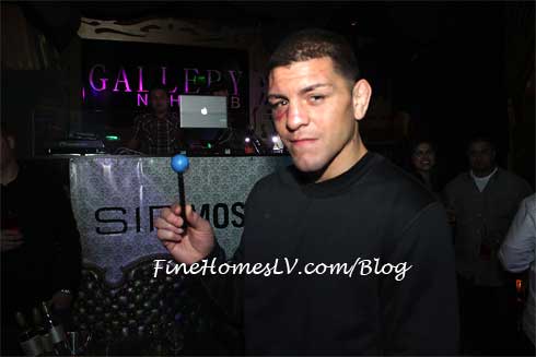Nick Diaz and Sugar Factory Couture Pop