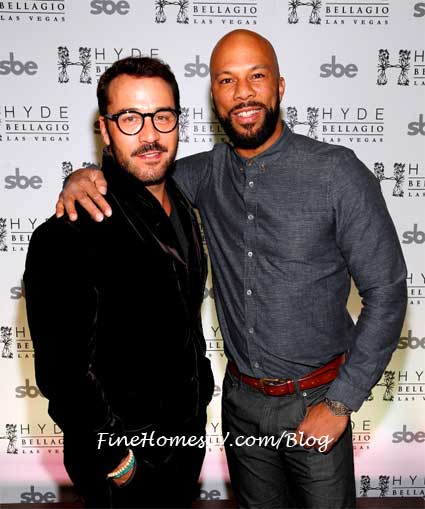 Jeremy Piven and Common