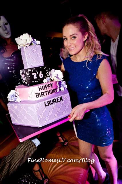 Lauren Conrad With Birthday Cake