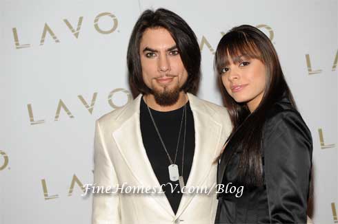 Dave navarro and Renee Perez