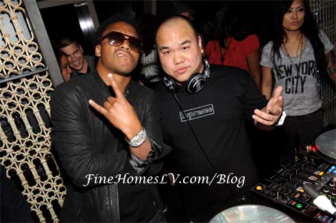 Lupe Fiasco and DJ Five at LAVO