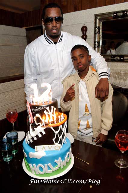 Sean Combs and Christian Combs