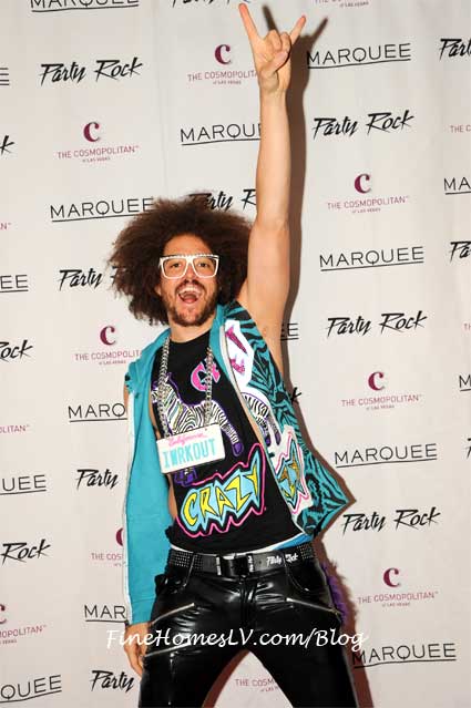 Redfoo On The Red Carpet At Marquee