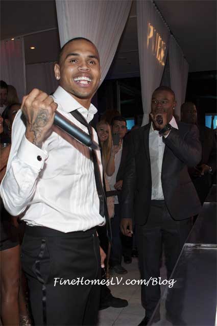 Chris Brown at PURE