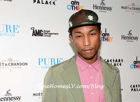 Pharrell at PURE Nightclub