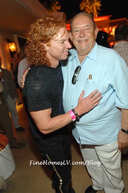 Carrot Top and Robin Leach Carrot Top and Robin Leach