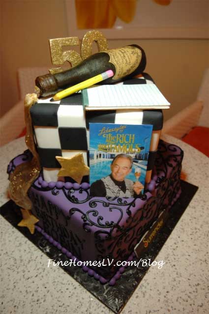 Robin Leach Cake