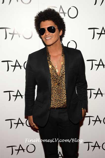Bruno Mars at TAO
