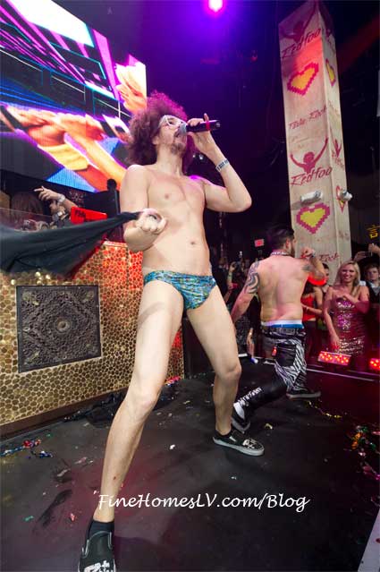 Redfoo In Shorts At TAO