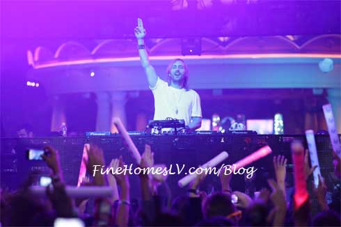 David Guetta at XS Nightclub