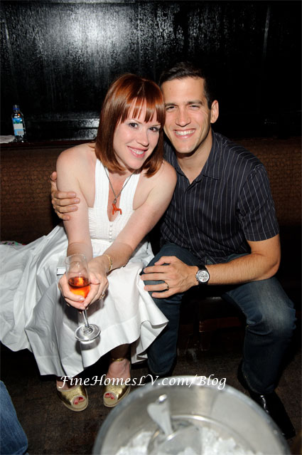 Molly Ringwald and Gianopoulos