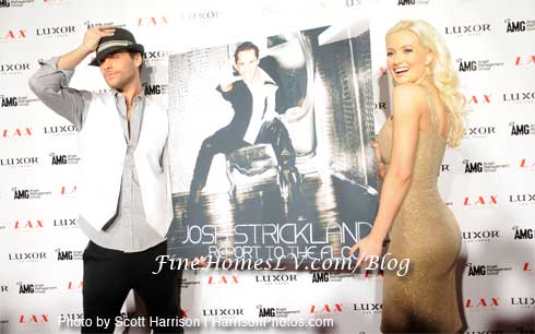Josh Strickland and Holly Madison