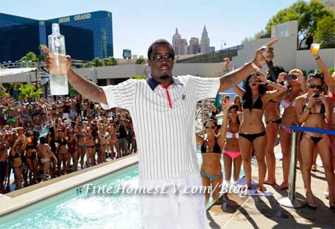 P Diddy at WET Republic
