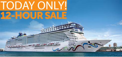 Norwegian EPIC Cruise Sale
