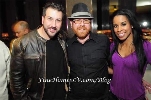 Joey Fatone, Friend and Chandella Powell