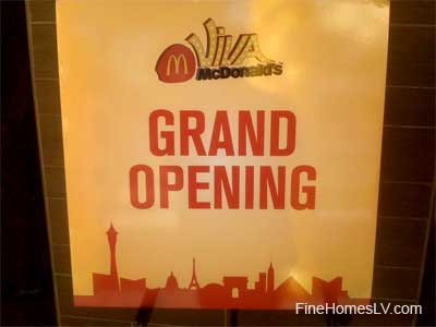 Viva McDonalds Opening